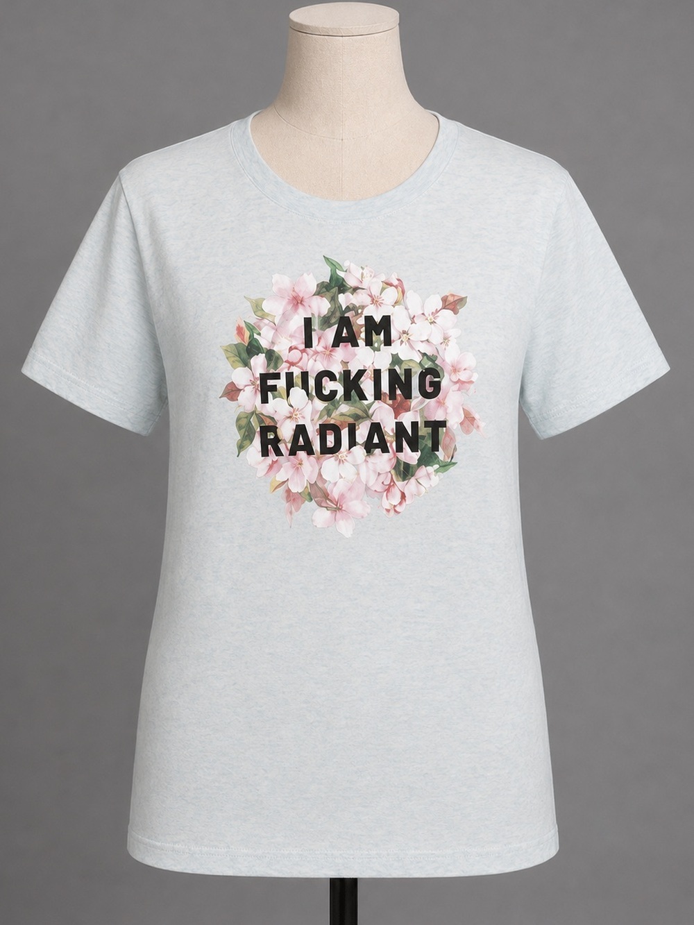 “I am F'n Radient" Cotton Shirt Top Medium